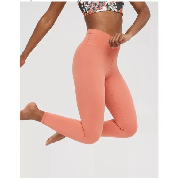 Aerie Coral Leggings - Picture 7 of 7
